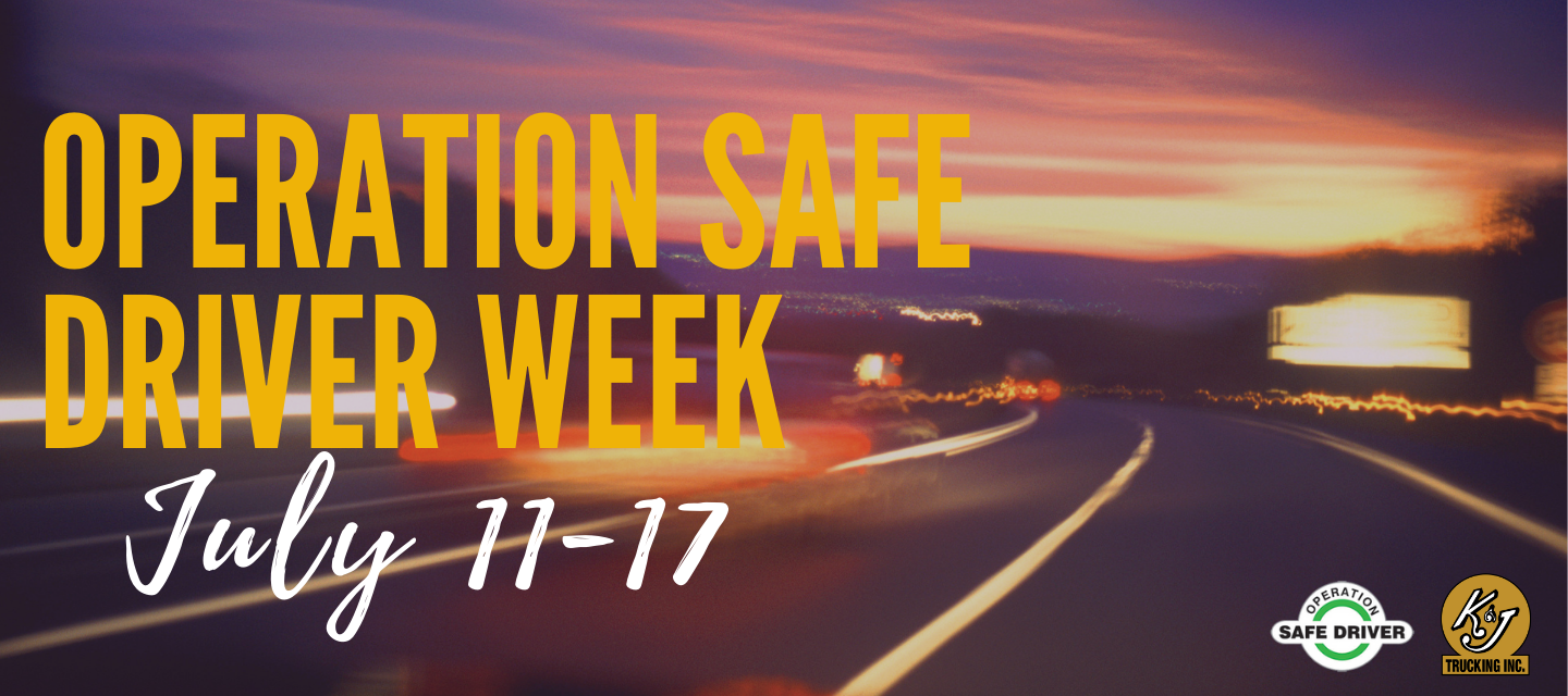 Operation Safe Driver Week Happening July 1117, 2021